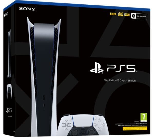 SONY PlayStation 5 Digital Edition - 825 GB - Image 3
