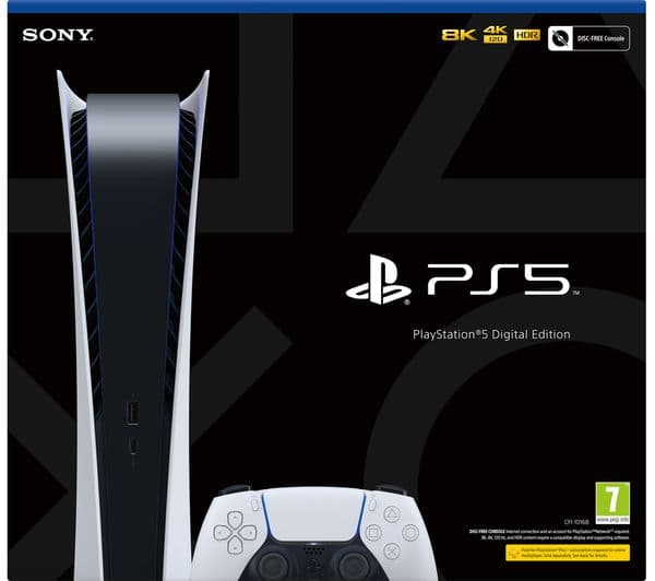 SONY PlayStation 5 Digital Edition - 825 GB - Image 4