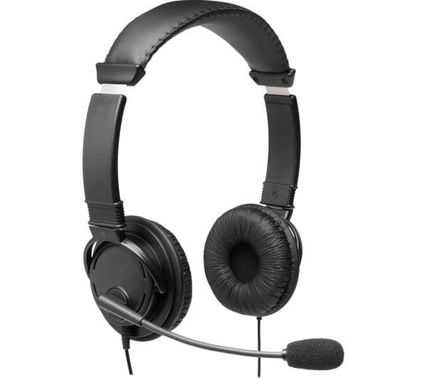 KENSINGTON K97601WW Headset - Black - Image 1