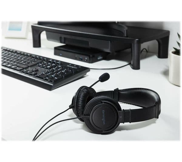 KENSINGTON K97601WW Headset - Black - Image 5