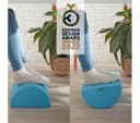 LEITZ Ergo Cosy Footrest - Blue thumbnail 2