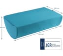 LEITZ Ergo Cosy Footrest - Blue thumbnail 5