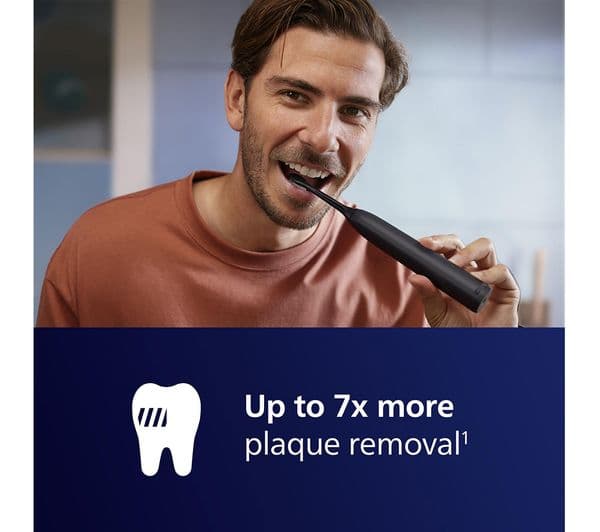 PHILIPS Sonicare Series 5300 HX7101/02 Electric Toothbrush - Black - Image 2