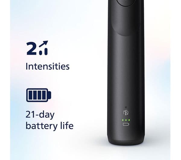PHILIPS Sonicare Series 5300 HX7101/02 Electric Toothbrush - Black - Image 3