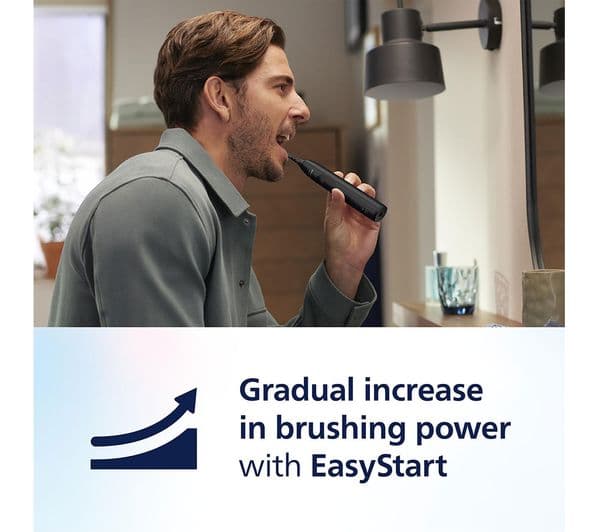 PHILIPS Sonicare Series 5300 HX7101/02 Electric Toothbrush - Black - Image 5