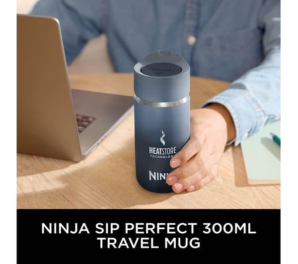 Ninja Sip Perfect Travel Mug - 300 ml, Blue - Image 2