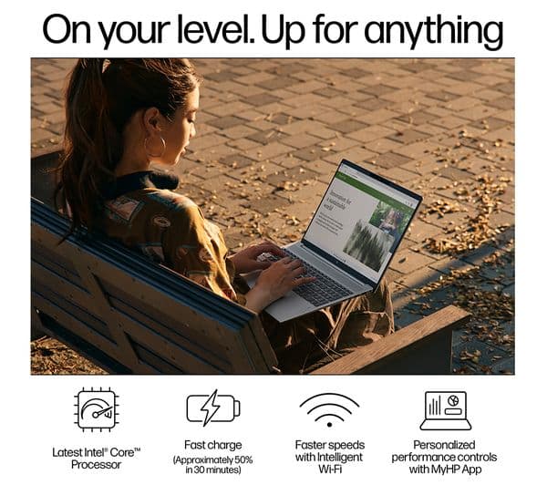 HP Pavilion Plus 16-ab1500na 16" Laptop - Intel® Core™ Ultra 7, 1 TB SSD, Silver - Image 2