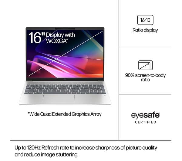 HP Pavilion Plus 16-ab1500na 16" Laptop - Intel® Core™ Ultra 7, 1 TB SSD, Silver - Image 4