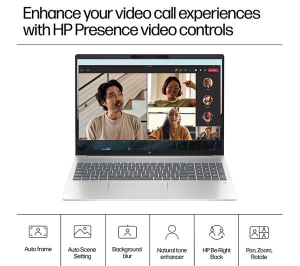 HP Pavilion Plus 16-ab1500na 16" Laptop - Intel® Core™ Ultra 7, 1 TB SSD, Silver - Image 6