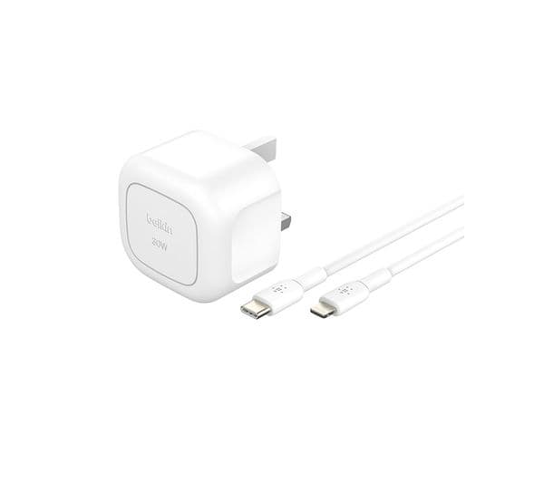 Belkin 30W USB-C Charger White - Image 1