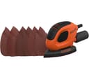 BLACK + DECKER BEW230-GB 55 W Mouse Sander - Orange & Black thumbnail 3