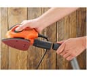 BLACK + DECKER BEW230-GB 55 W Mouse Sander - Orange & Black thumbnail 4