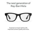 RAY-BAN Meta Wayfarer (Gen 2) Glasses - Matte Black with Clear Lenses thumbnail 2