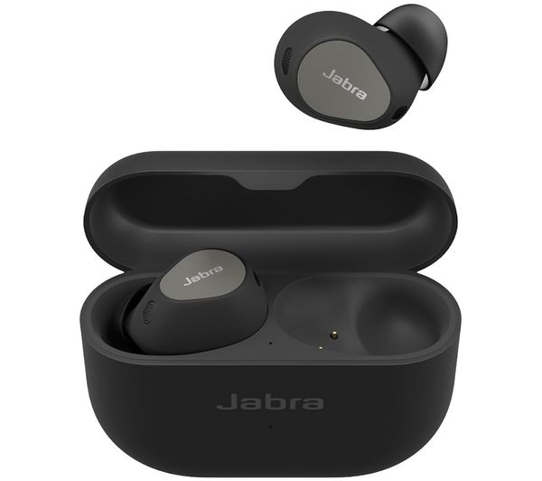 JABRA Elite 10 Wireless Bluetooth Noise-Cancelling Earbuds - Titanium Black thumbnail 1