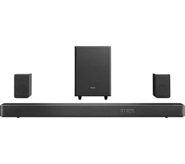 Hisense AX5125H 5.1.2 Wireless Sound Bar with Dolby Atmos DTS Virtual X - Black - Image 1