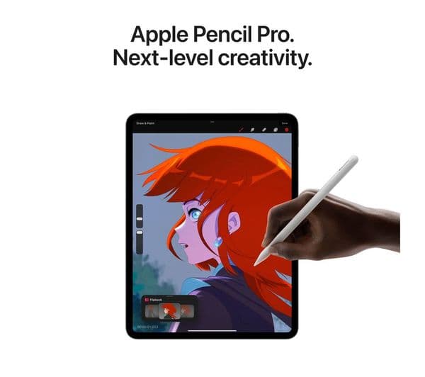 APPLE 13" iPad Pro (2024) - 2 TB, Silver - Image 7