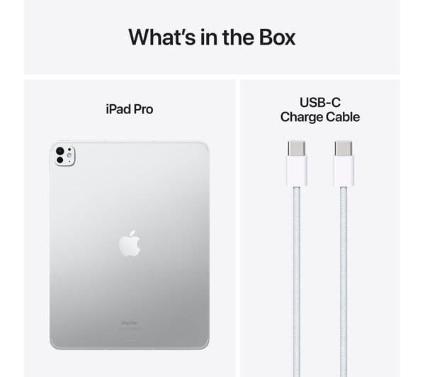 APPLE 13" iPad Pro (2024) - 2 TB, Silver - Image 10