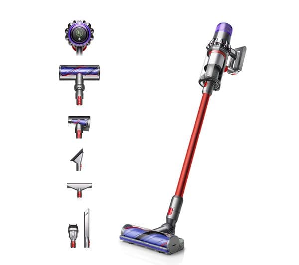 Dyson V11 Extra Cordless Vacuum Nickel/Red - Image 1