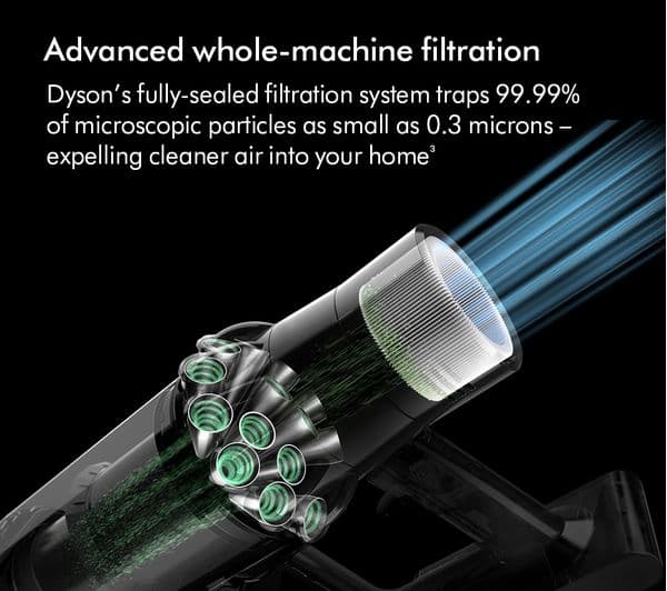 Dyson V11 Extra Cordless Vacuum Nickel/Red - Image 4