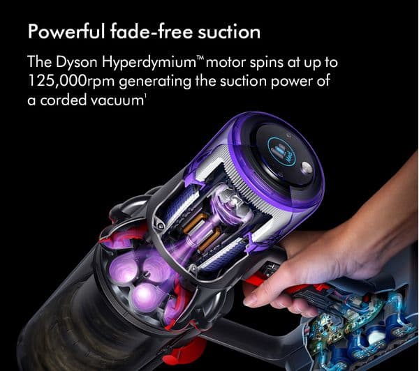 Dyson V11 Extra Cordless Vacuum Nickel/Red - Image 5