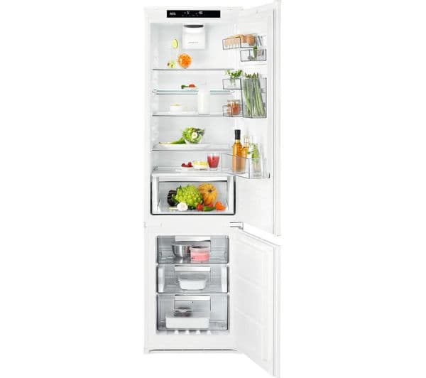 AEG SCE819E5TS Integrated 70/30 Fridge Freezer - Sliding Hinge - Image 1