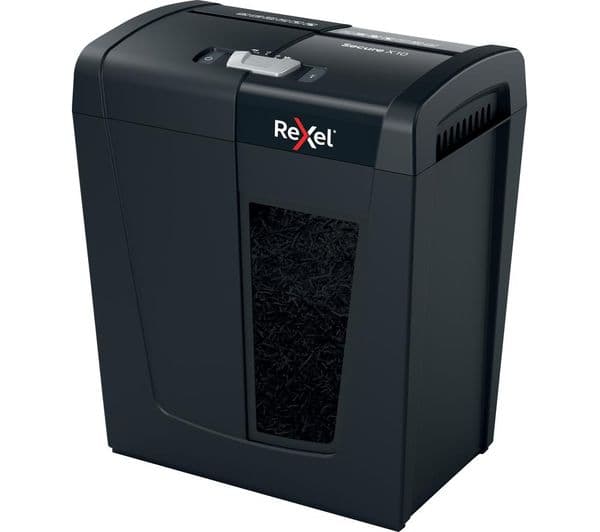 REXEL Secure X10 Cross Cut Shredder - Image 1