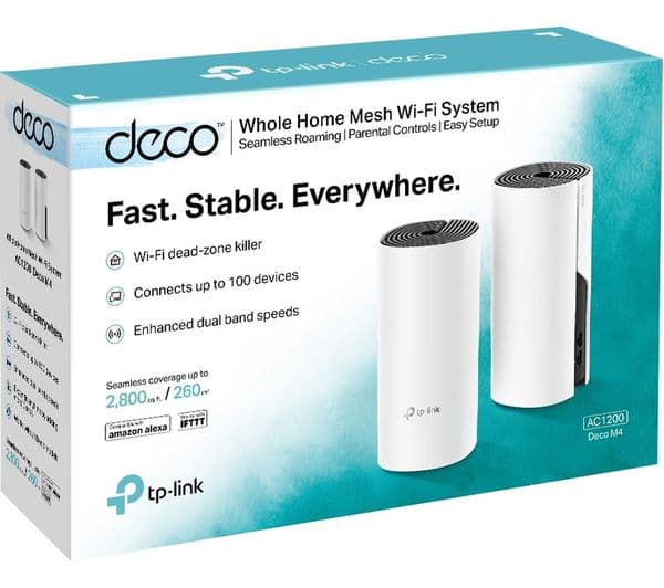 TP-LINK Deco M4 Whole Home WiFi System - Twin Pack - Image 5
