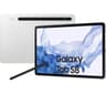 SAMSUNG Galaxy Tab S8 11" Tablet - 128 GB, Silver (Refurbished – Good)