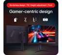 LG UltraGear 32GS85Q-B.AEK Quad HD 32" Nano IPS Gaming Monitor - Dark Grey thumbnail 2