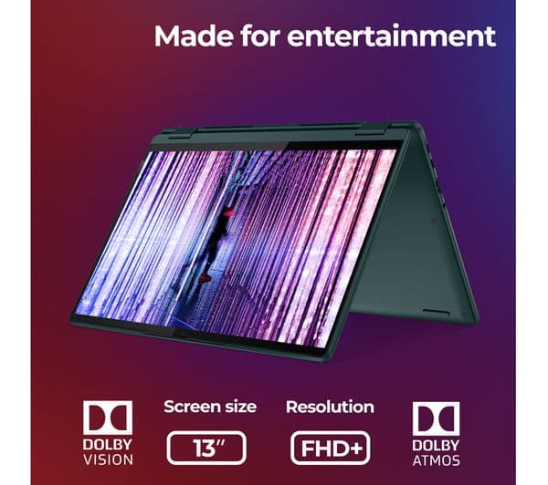 Lenovo Yoga 6 13.3" 2 in 1 Laptop - AMD Ryzen 5, 256 GB SSD, Blue - Image 2