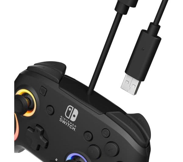 PDP Afterglow Wave Wired Controller Black - Image 5