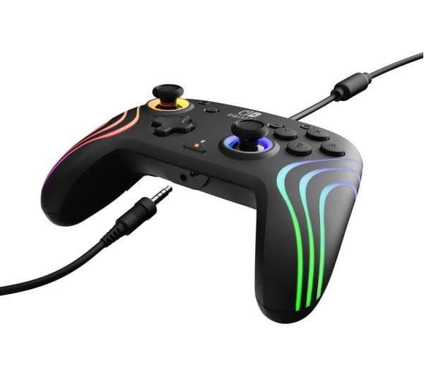 PDP Afterglow Wave Wired Controller Black - Image 2
