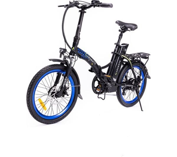 ARGENTO Piuma Electric Folding Bike - Blue - Image 1