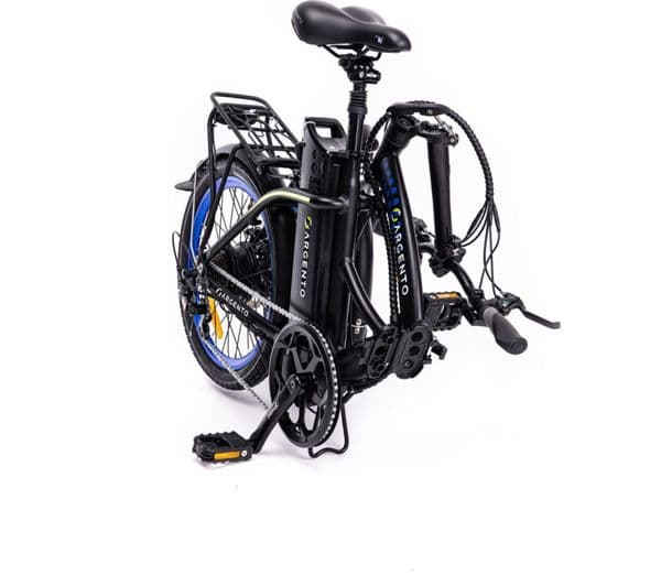 ARGENTO Piuma Electric Folding Bike - Blue - Image 3