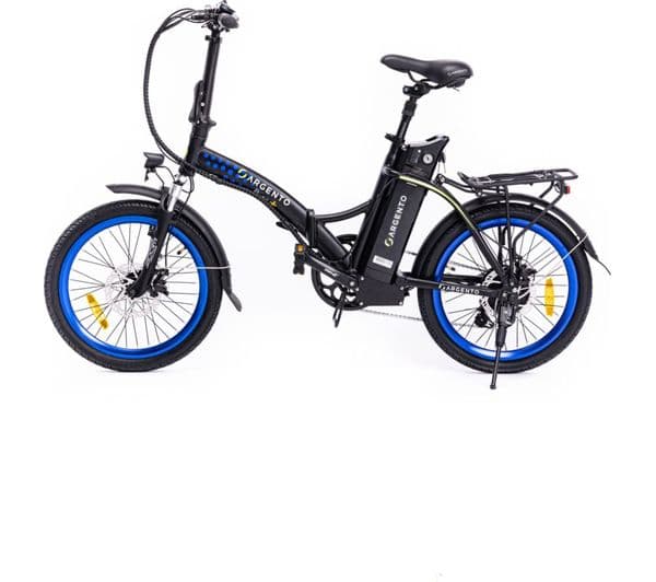 ARGENTO Piuma Electric Folding Bike - Blue - Image 4
