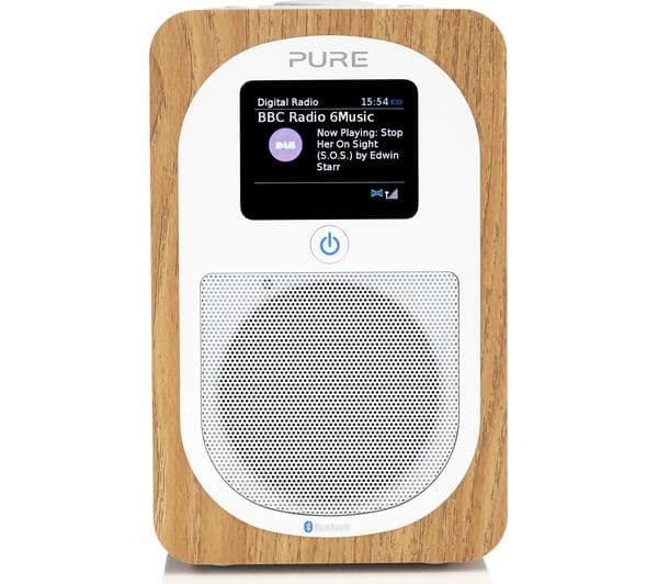 PURE Evoke H3 Portable DAB/FM Bluetooth Radio - Oak - Image 7