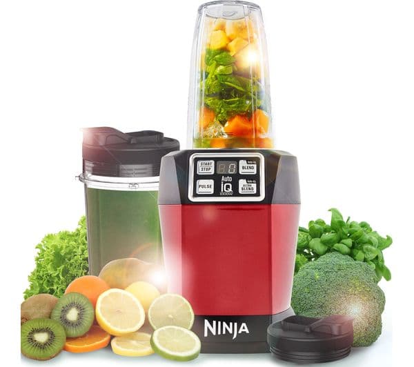 Ninja BL480UKMR Blender - Metallic Red - Image 7
