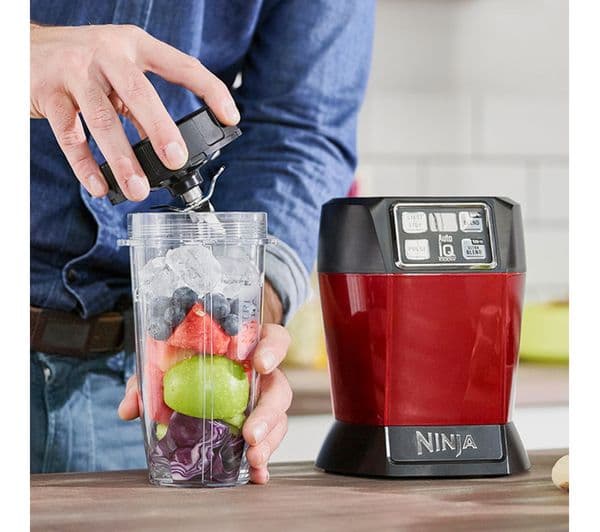 Ninja BL480UKMR Blender - Metallic Red - Image 2