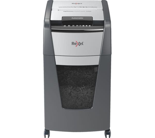 REXEL Optimum AutoFeed+ 225X Cross Cut Paper Shredder