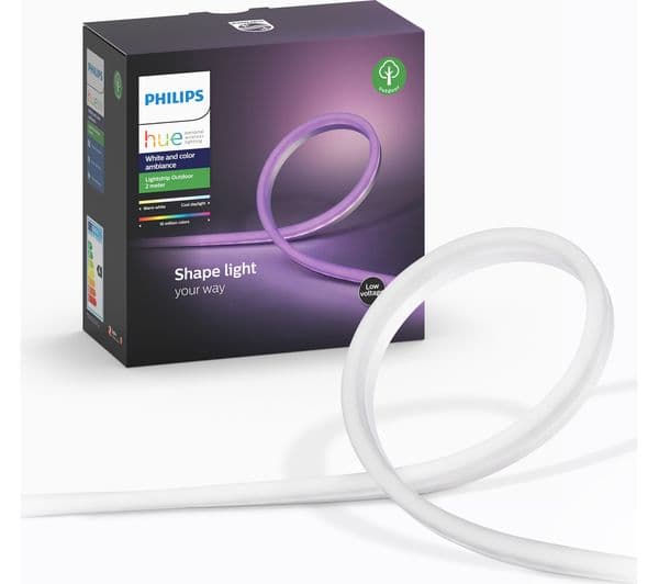 PHILIPS HUE White & Colour Ambiance Smart Outdoor LED Lightstrip - 2 m - Image 1