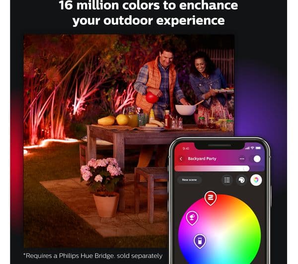 PHILIPS HUE White & Colour Ambiance Smart Outdoor LED Lightstrip - 2 m - Image 6