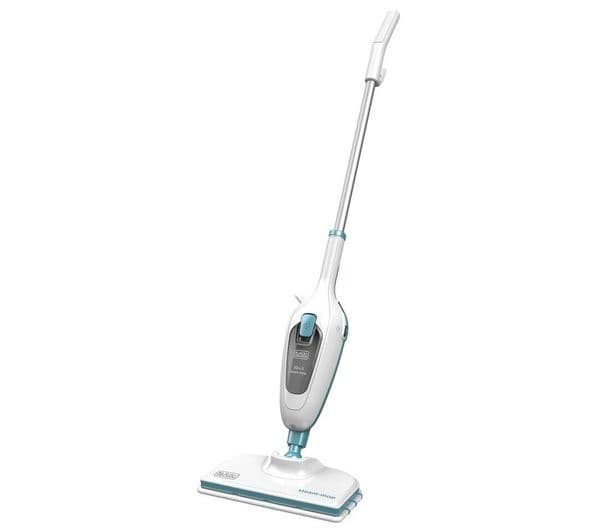 BLACK + DECKER FSMH13E10-GB 10-in-1 Steam Mop - White & Blue - Image 4