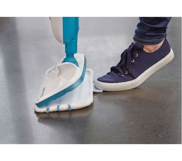 BLACK + DECKER FSMH13E10-GB 10-in-1 Steam Mop - White & Blue - Image 5