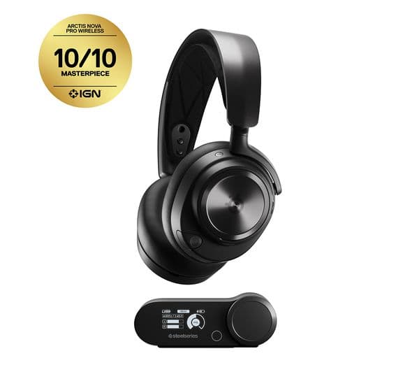 SteelSeries Arctis Nova Pro Wireless Headphones Black - Image 7