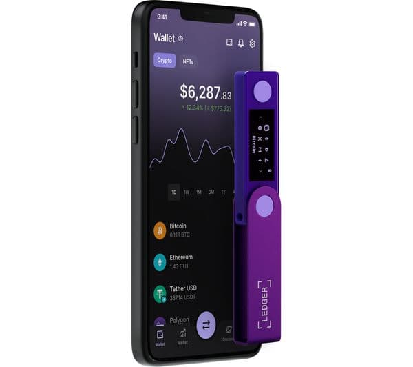 LEDGER Nano X Hardware Wallet - Amethyst Purple - Image 3