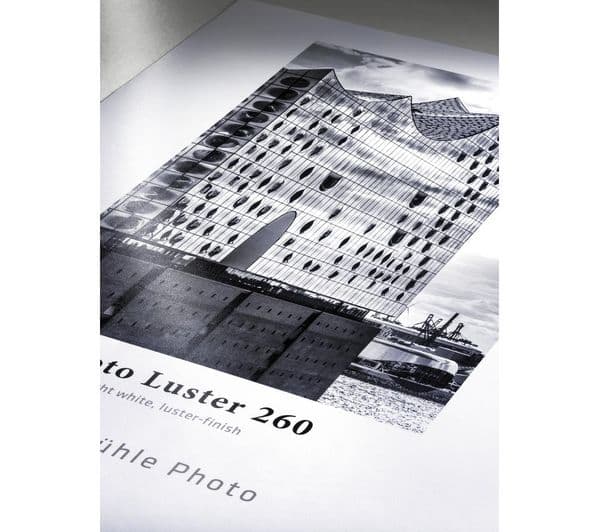 HAHNEMUEHLE Luster 260 100 x 150 mm Semi-Gloss Photo Paper - 50 Sheets - Image 3