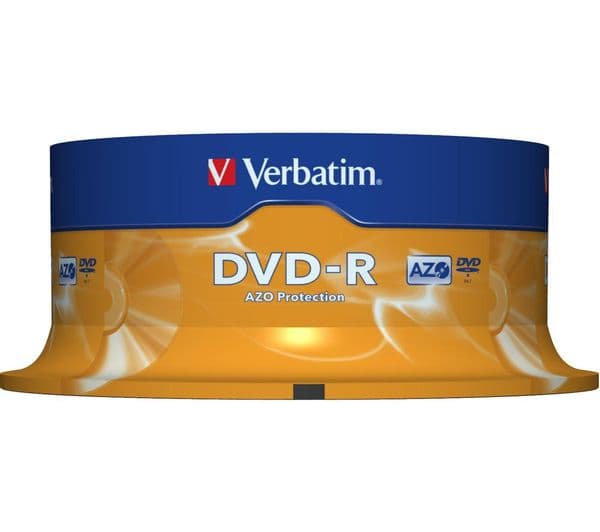 Verbatim Azo DVD-R 4.7GB 16x Pack of 25 - Image 4