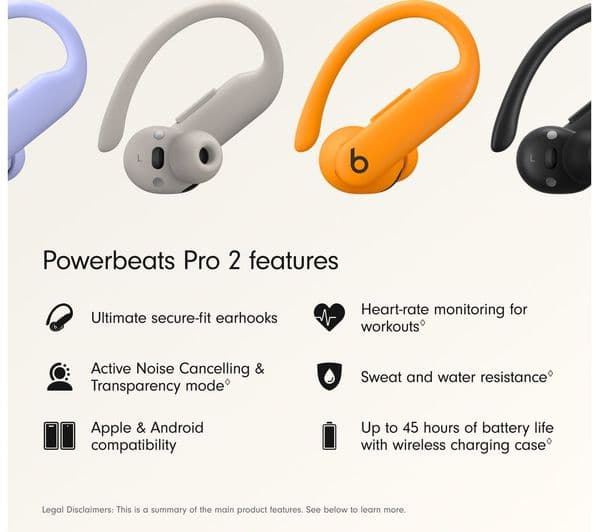 Beats Powerbeats Pro 2 Wireless Earbuds Electric Orange - Image 2