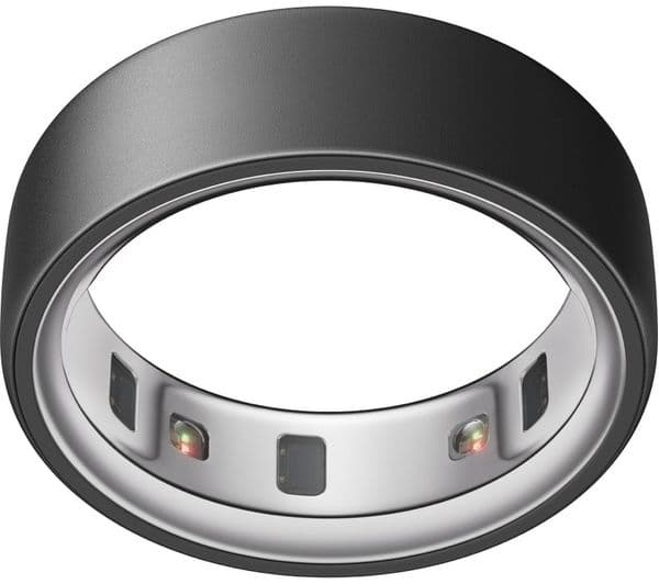 Oura Ring 4 Stealth Smart Ring Size 8 Sleep Heart Rate and Fitness Tracker