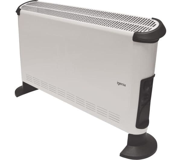 IGENIX IG5300 Portable Convector Heater - White - Image 1